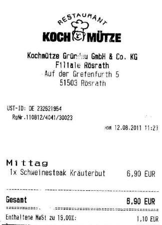 fdot Hffner Kochmtze Restaurant